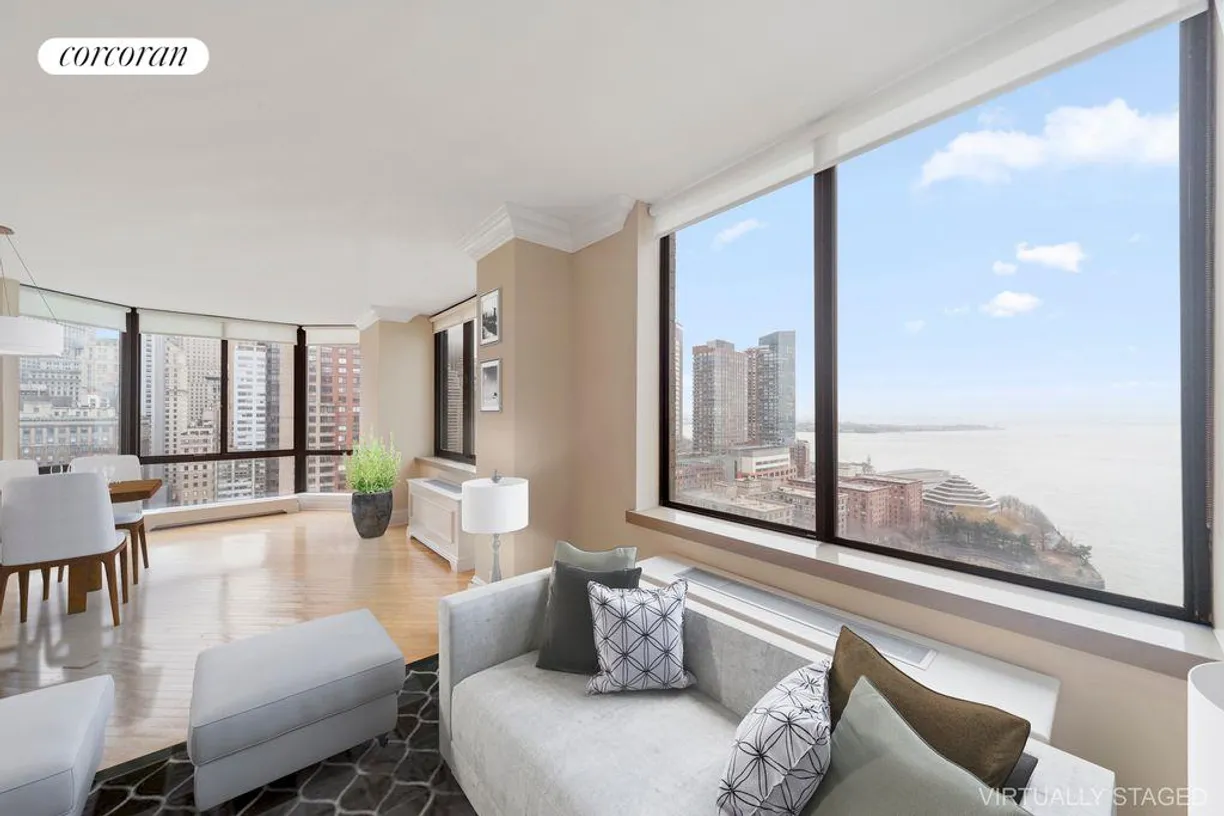 New York City Real Estate | View 380 Rector Place, 23DE | 2 Beds, 2 Baths