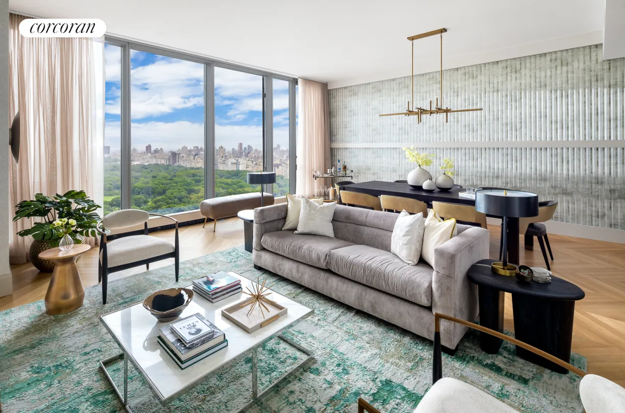 New York City Real Estate | View 217 West 57th Street, 48B | 3 Beds, 3 Baths