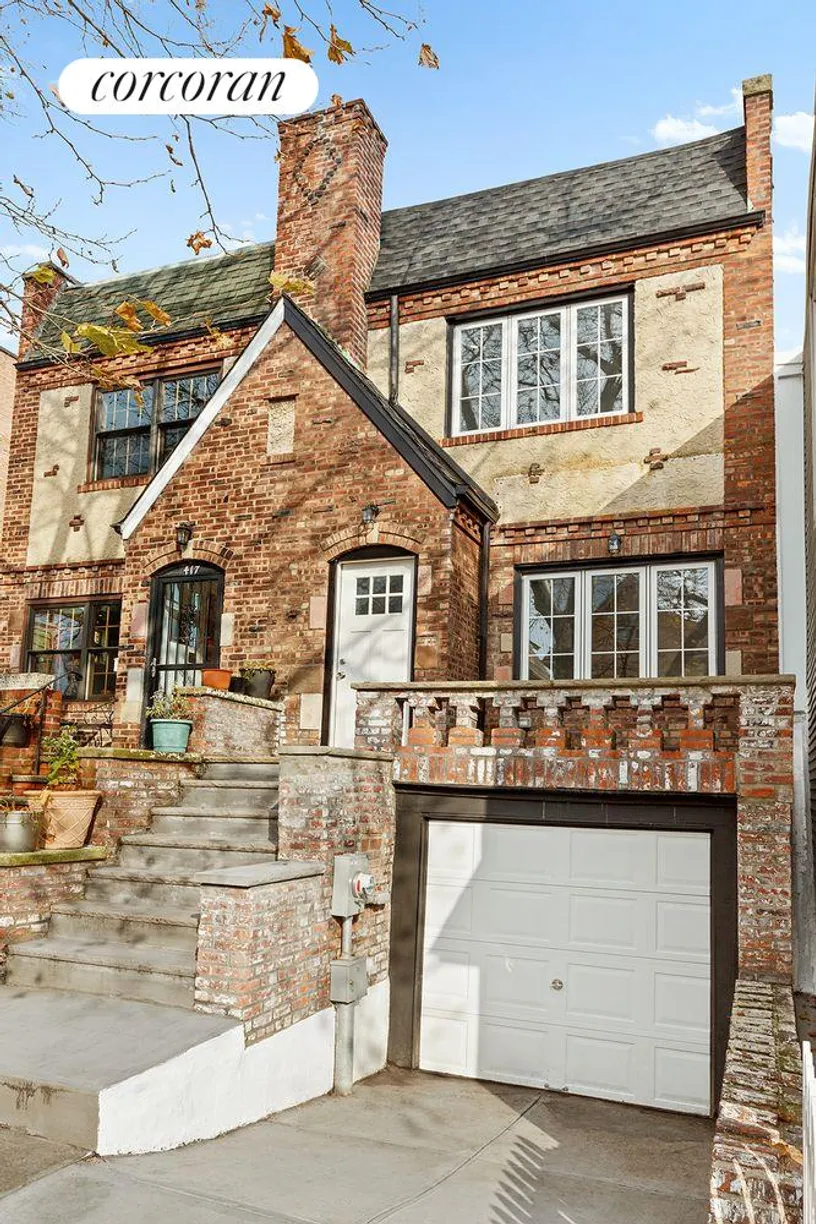 New York City Real Estate | View 419 99th Street | Front of Townhouse