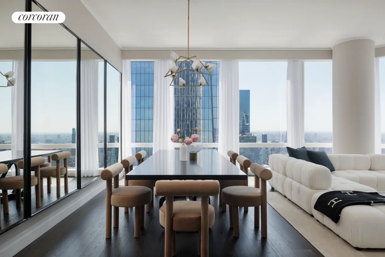 New York City Real Estate | View 35 Hudson Yards, 7603 | Dining Area