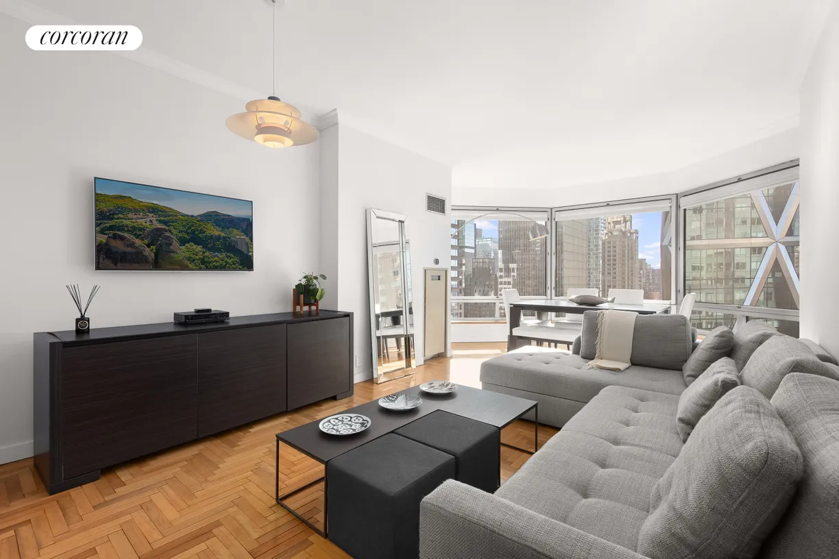 New York City Real Estate | View 301 West 57th Street, 29D | 1 Bed, 1 Bath