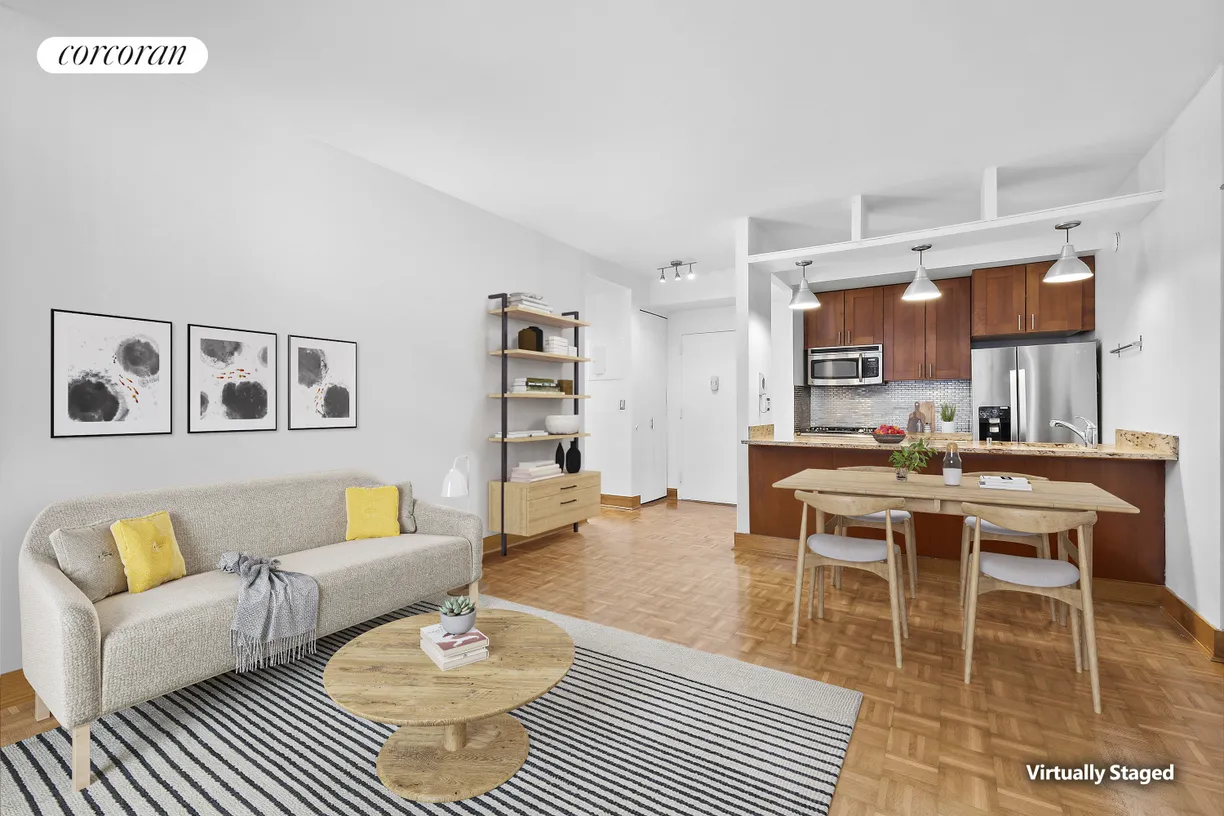 New York City Real Estate | View 350 Albany Street, 6L | Living Room