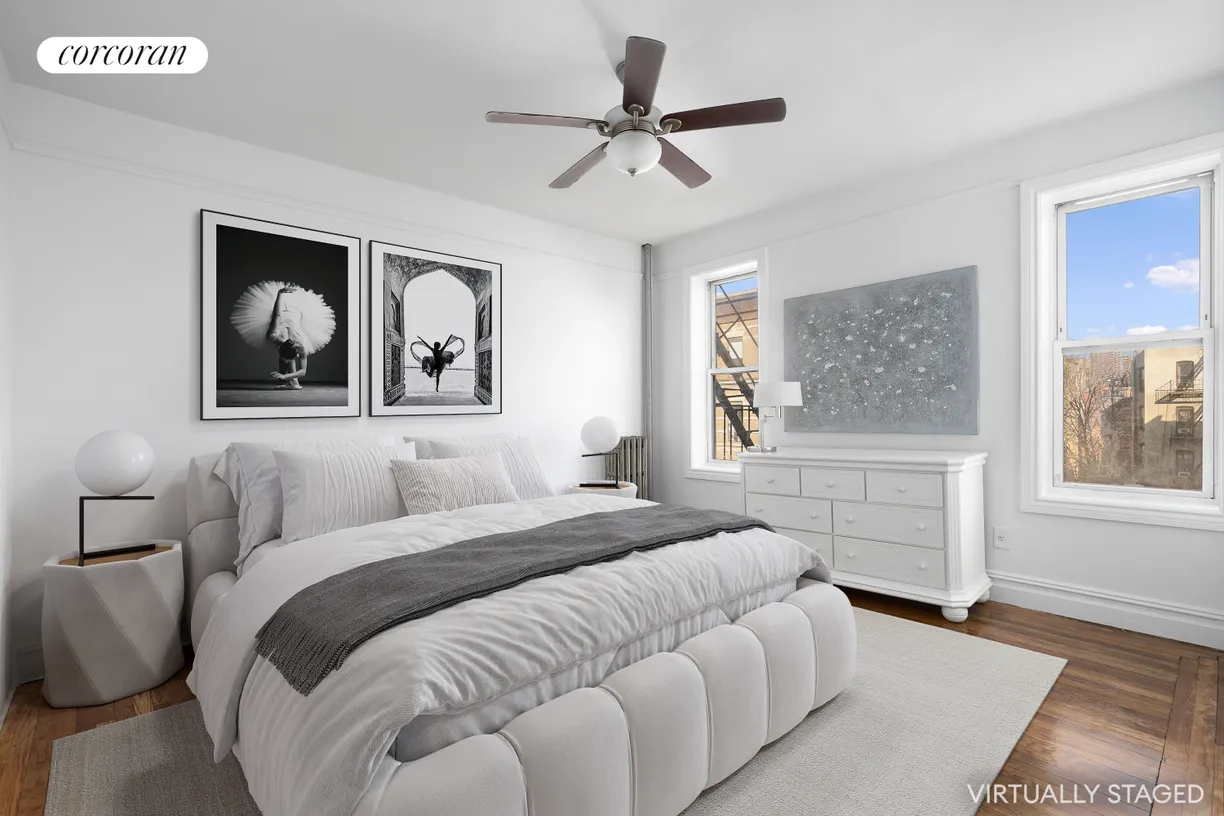New York City Real Estate | View 128 West 138th Street, 5G | Bedroom