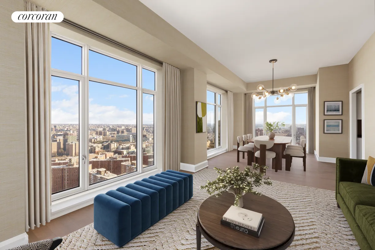 New York City Real Estate | View 100 Claremont Avenue, 35C | Virtually Staged