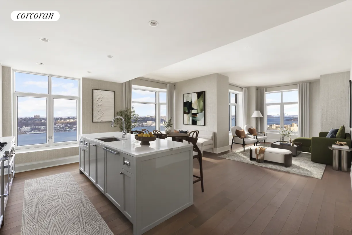New York City Real Estate | View 100 Claremont Avenue, 29F | Virtually Staged