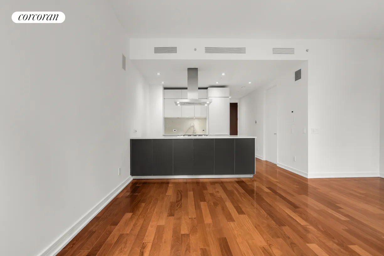 New York City Real Estate | View 99 Warren Street, 9F | Kitchen dining straight on