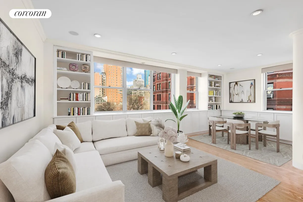 New York City Real Estate | View 32 Gramercy Park South, 9KL | 2 Beds, 2 Baths