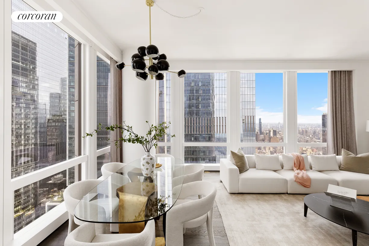 New York City Real Estate | View 35 Hudson Yards, 7203 | Dining Area
