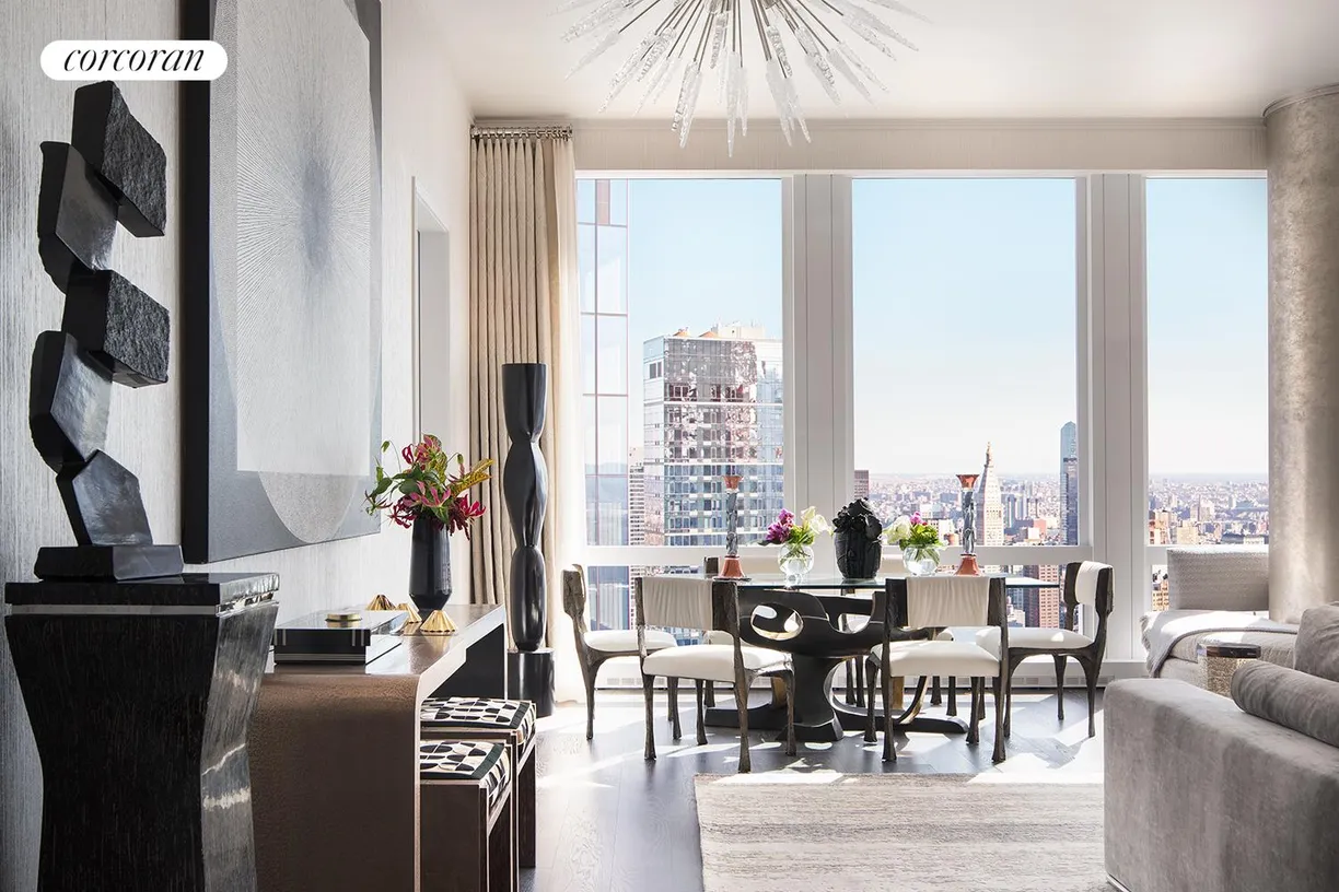 New York City Real Estate | View 35 Hudson Yards, 6504 | Dining Area