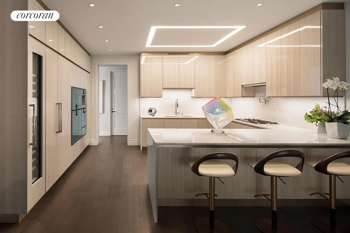 New York City Real Estate | View 35 Hudson Yards, 6504 | Kitchen