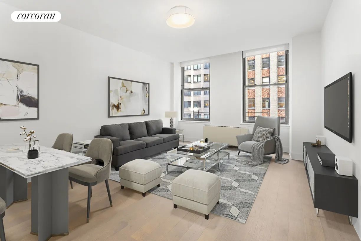 New York City Real Estate | View 25 Broad Street, 10H | Living Room