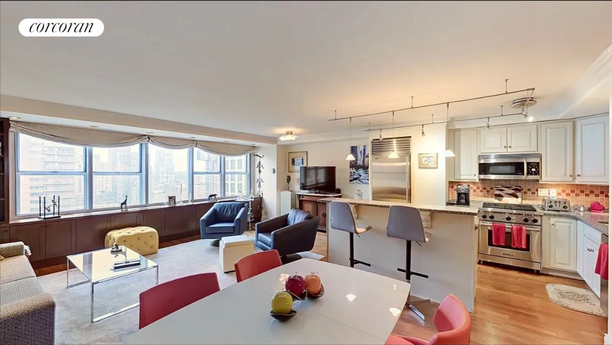 New York City Real Estate | View 155 West 68th Street, 24C | 1 Bed, 2 Baths