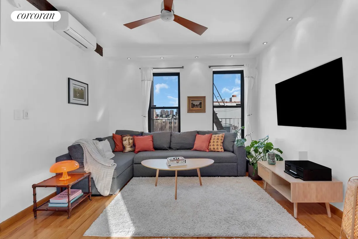 New York City Real Estate | View 613 East 6th Street, 5C | Living Room