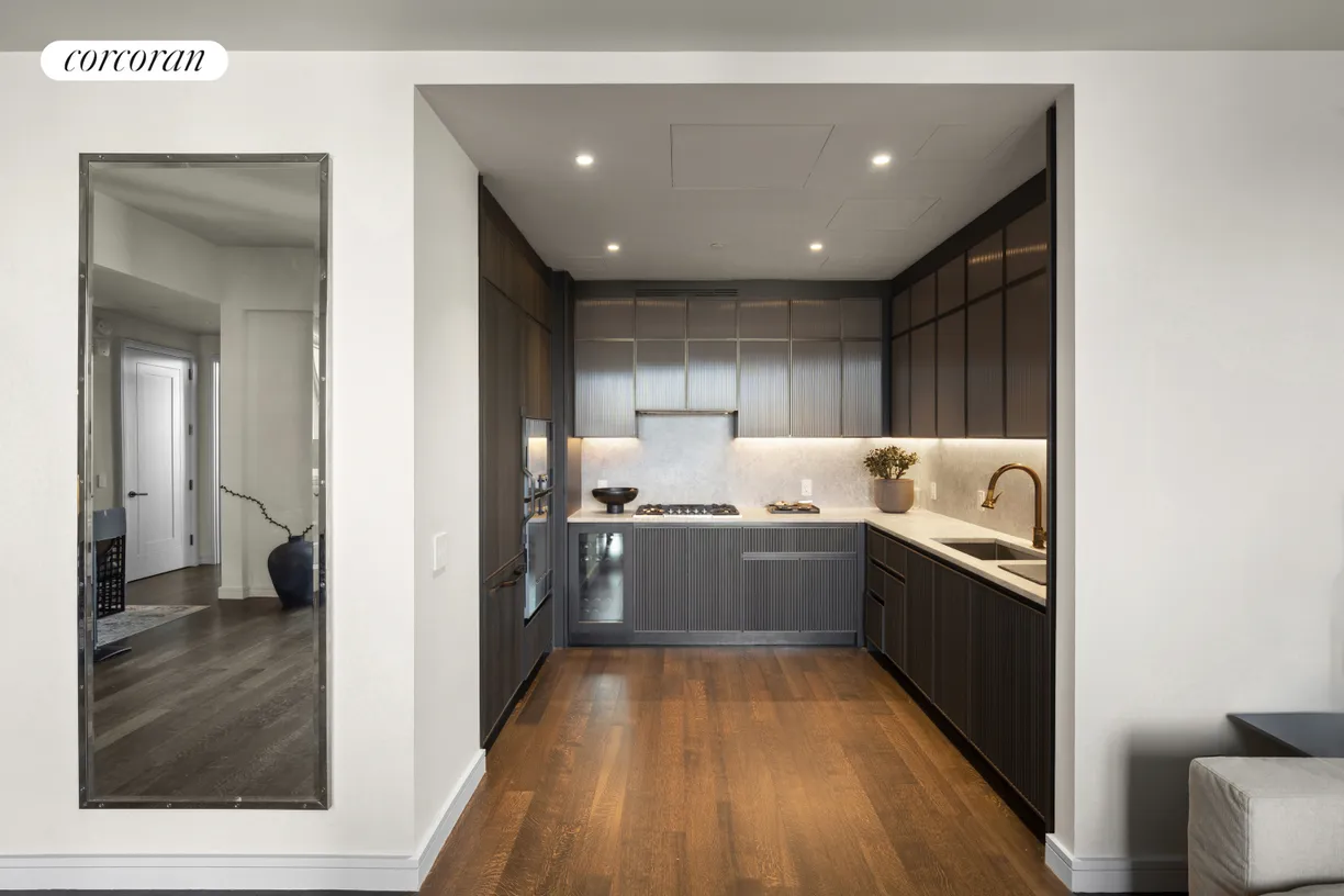New York City Real Estate | View 515 West 18th Street, 1205 | Kitchen w/Gaggenau Appliances