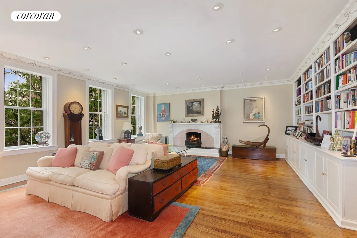 New York City Real Estate | View 1082 Park Avenue, 3 | Living Room - Summer