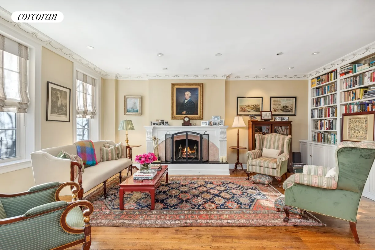 New York City Real Estate | View 1082 Park Avenue, 3 | Living Room - Winter