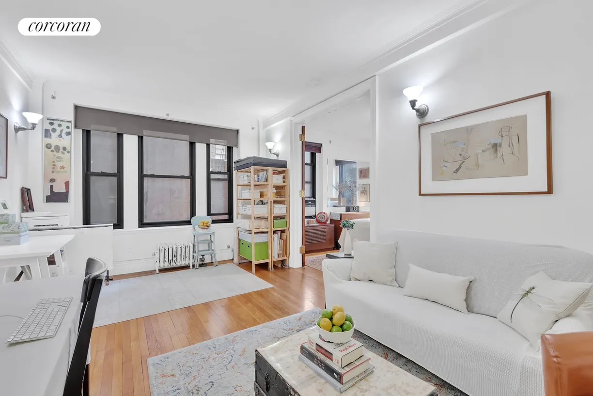 New York City Real Estate | View 255 West End Avenue, 4D | Living Room