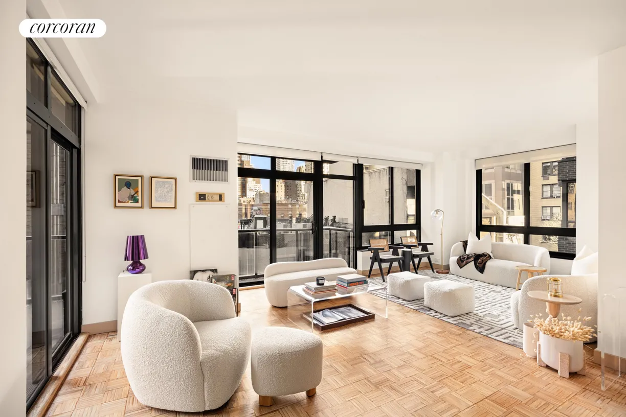 New York City Real Estate | View 100 United Nations Plaza, 7G | 2 Beds, 2 Baths