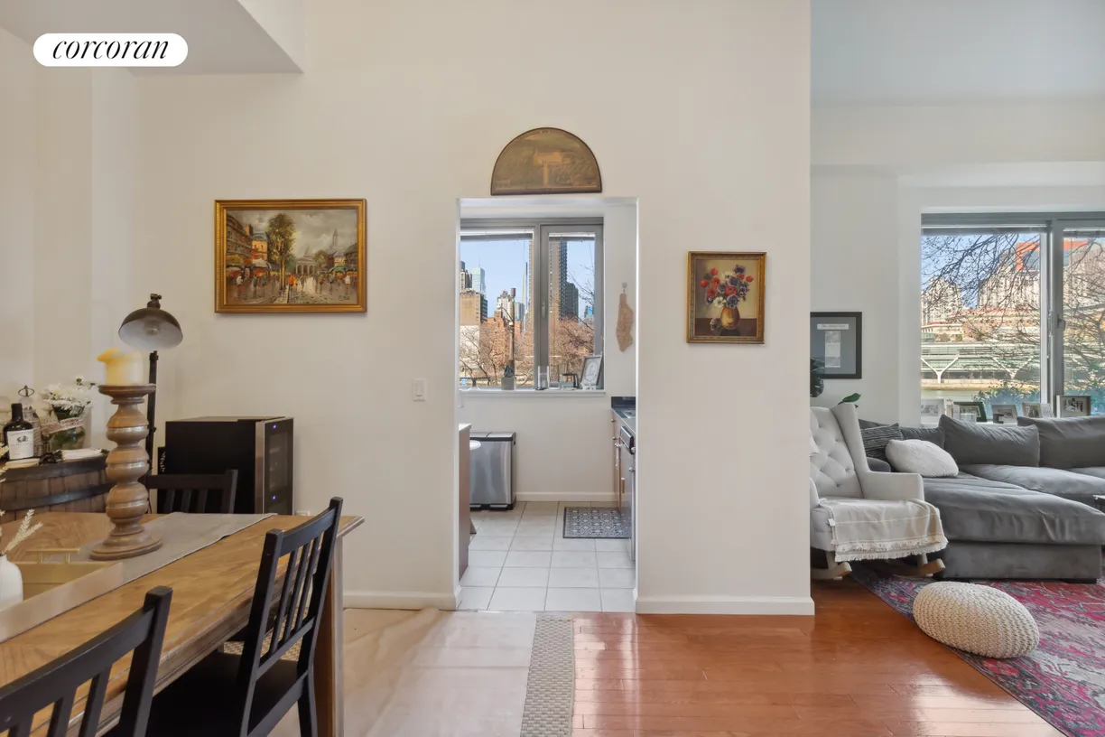 New York City Real Estate | View 455 Main Street, 1A | Dining Area