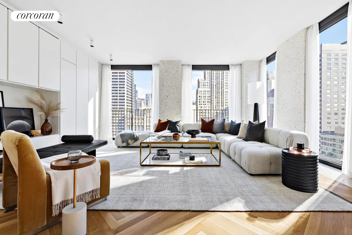 New York City Real Estate | View 16 West 40th Street, 26B | 2 Beds, 2 Baths