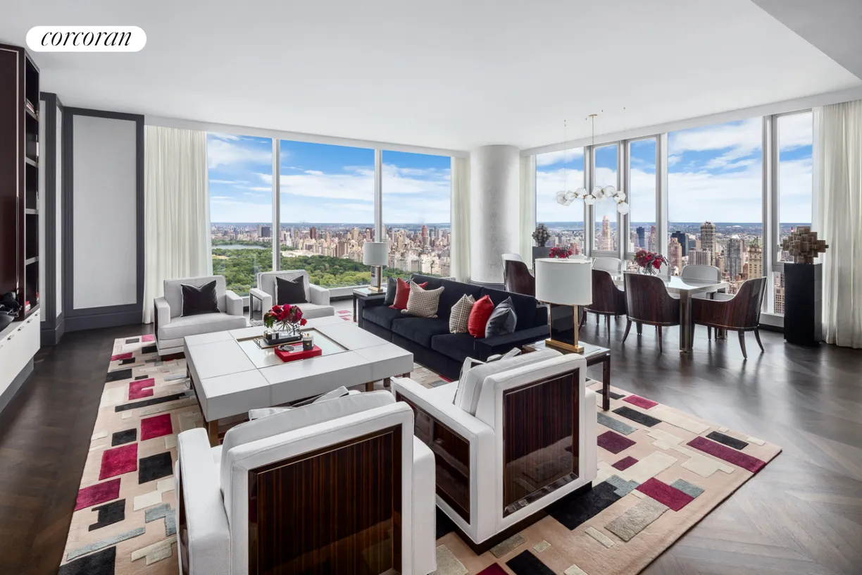 New York City Real Estate | View 217 West 57th Street, 67E | 3 Beds, 3 Baths