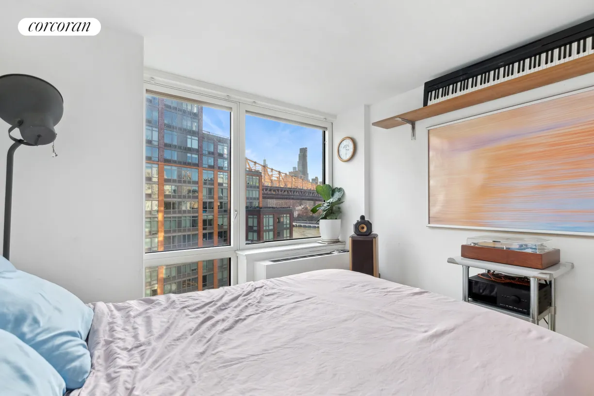 New York City Real Estate | View 415 Main Street, 10E | Bedroom