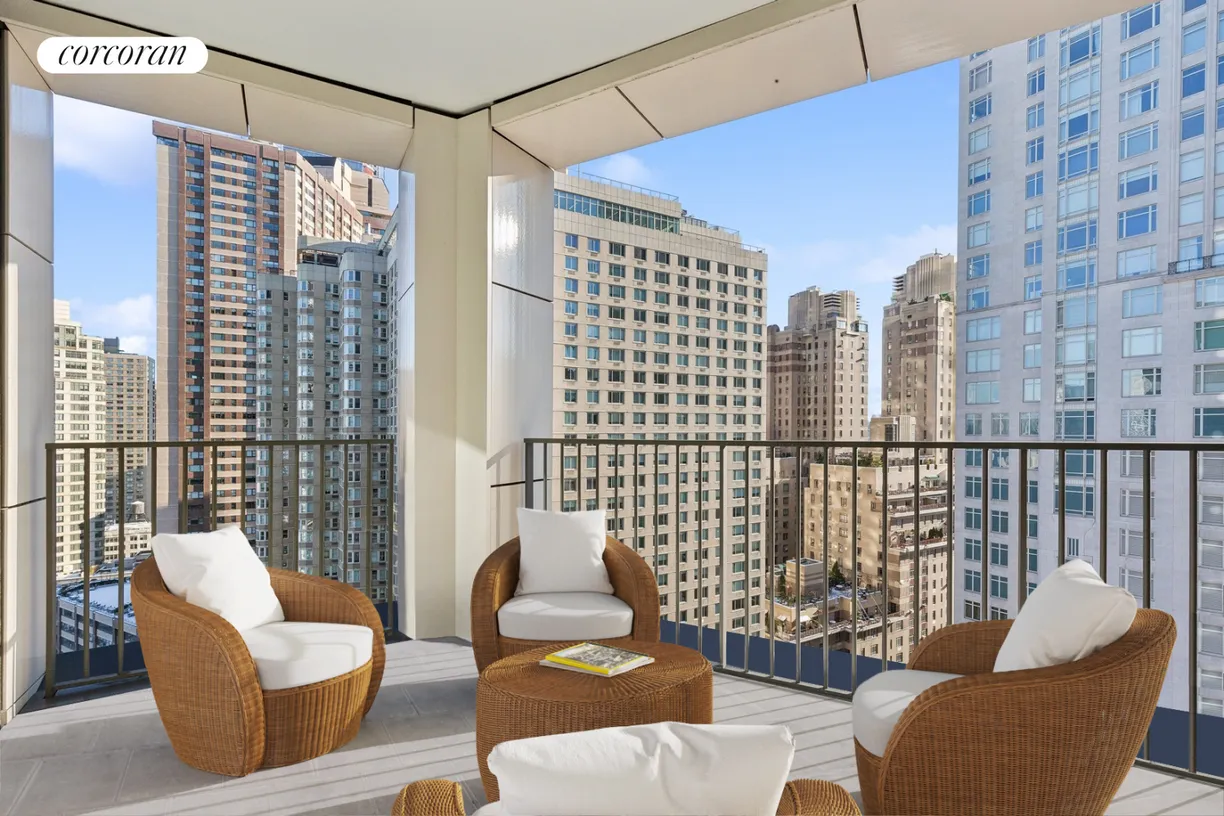 New York City Real Estate | View 15 West 61st Street, 20B | 2 Beds, 2 Baths