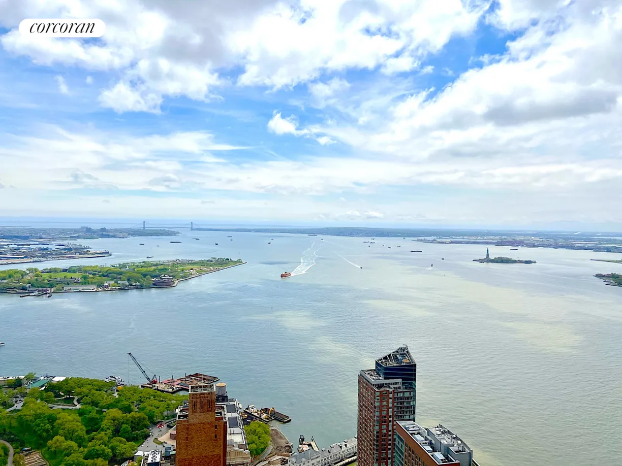New York City Real Estate | View 50 West Street, 55B | 2 Beds, 2 Baths
