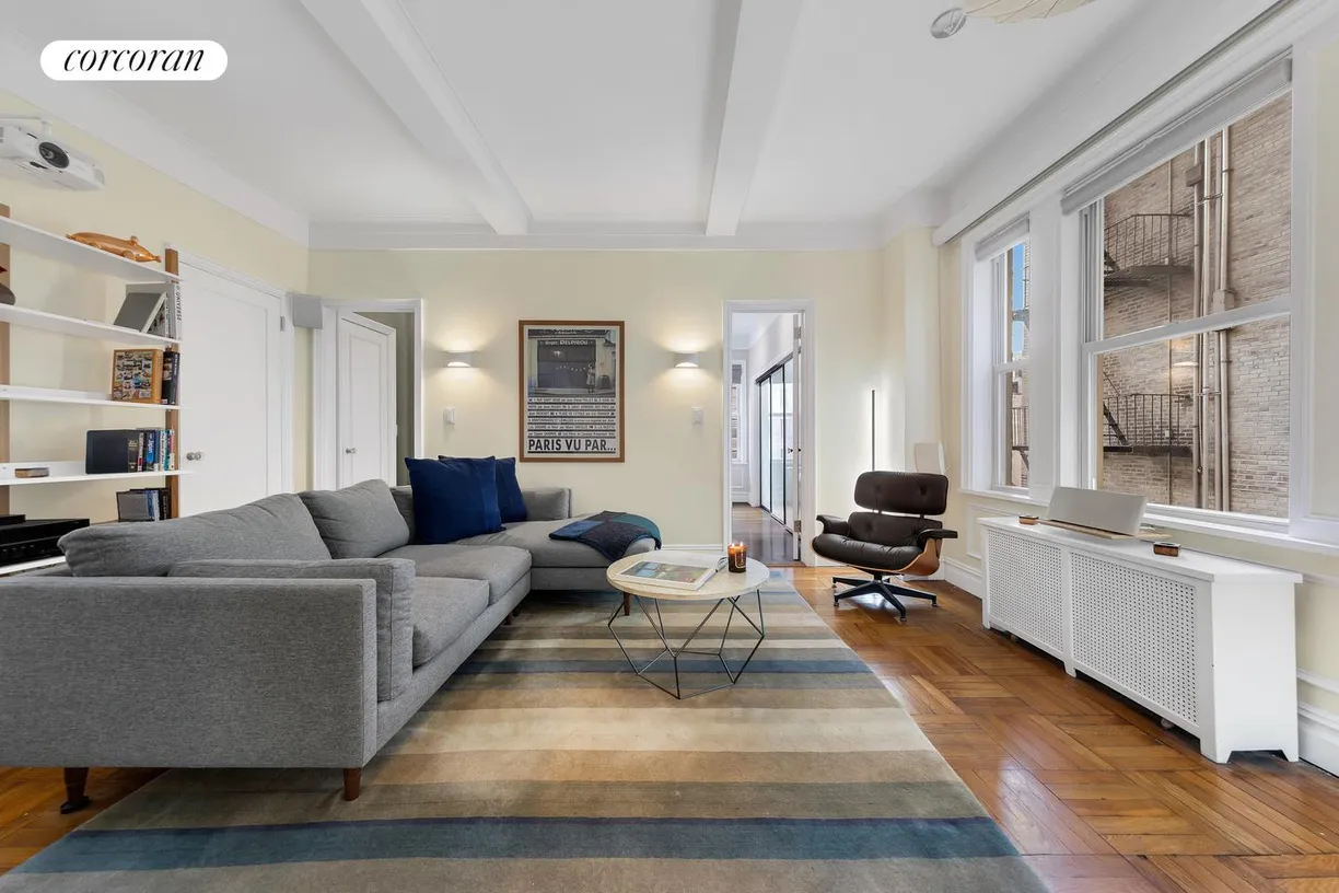 New York City Real Estate | View 588 West End Avenue, 8D | Living Room
