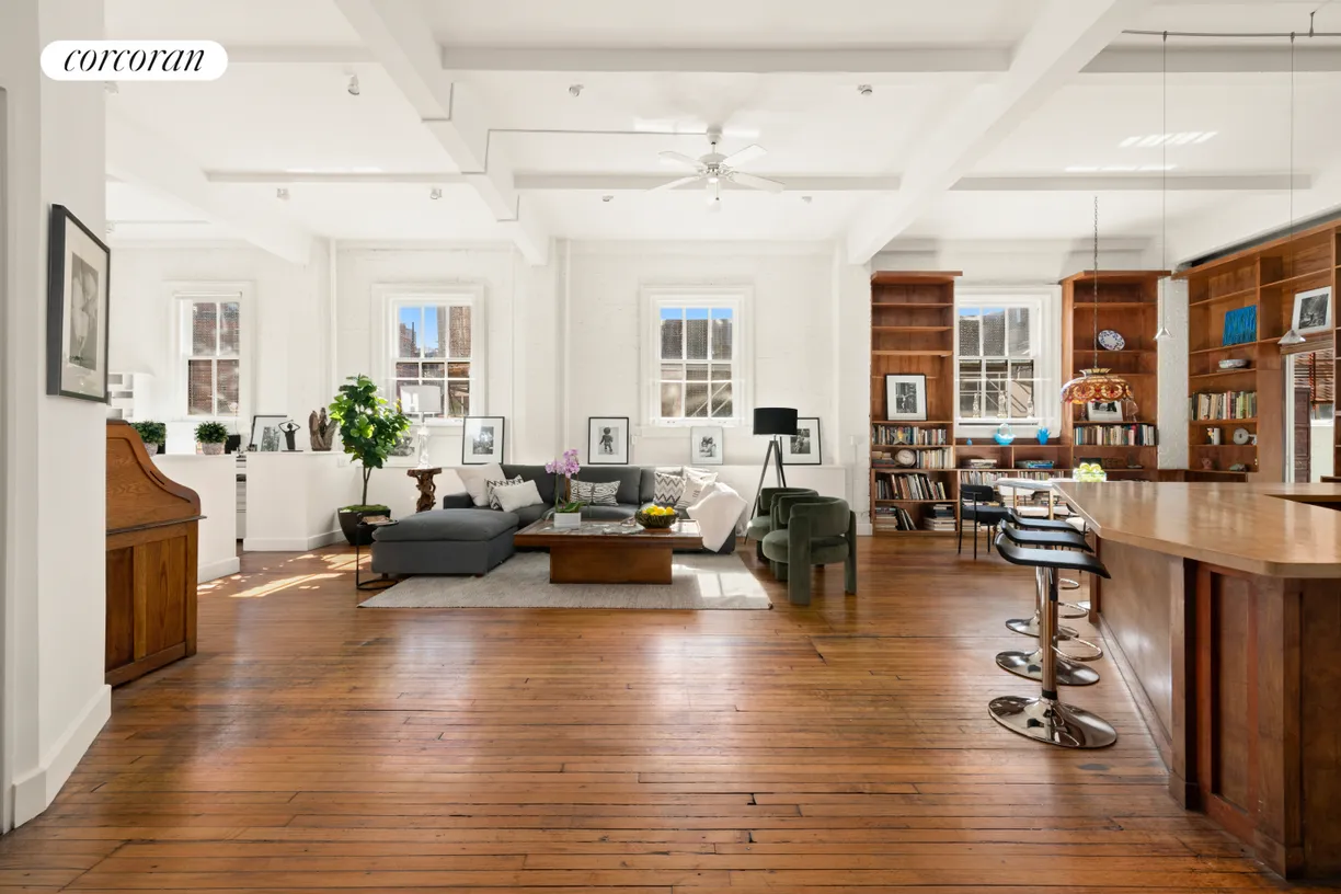 New York City Real Estate | View 43 West 13th Street, 6R | Expansive Loft - LR/DR/Open Kitchen