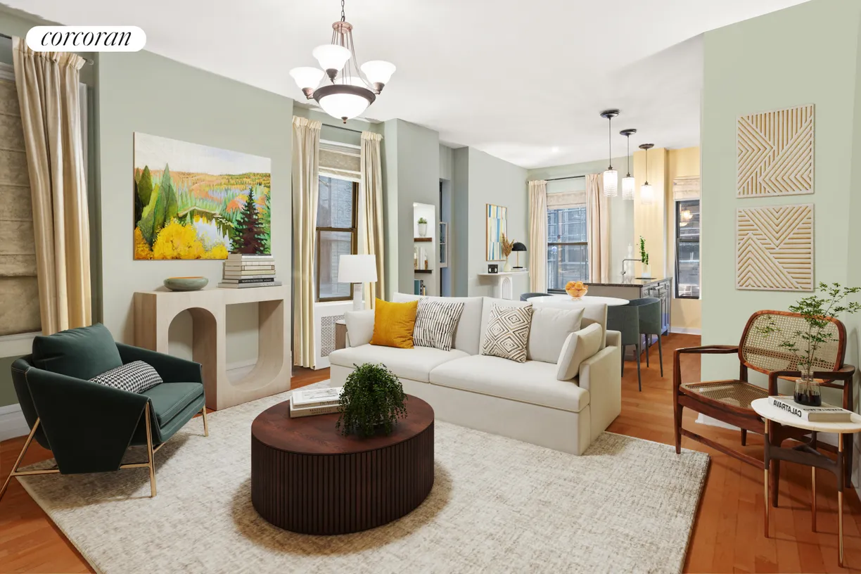 New York City Real Estate | View 702 West End Avenue, 2B | Living Room