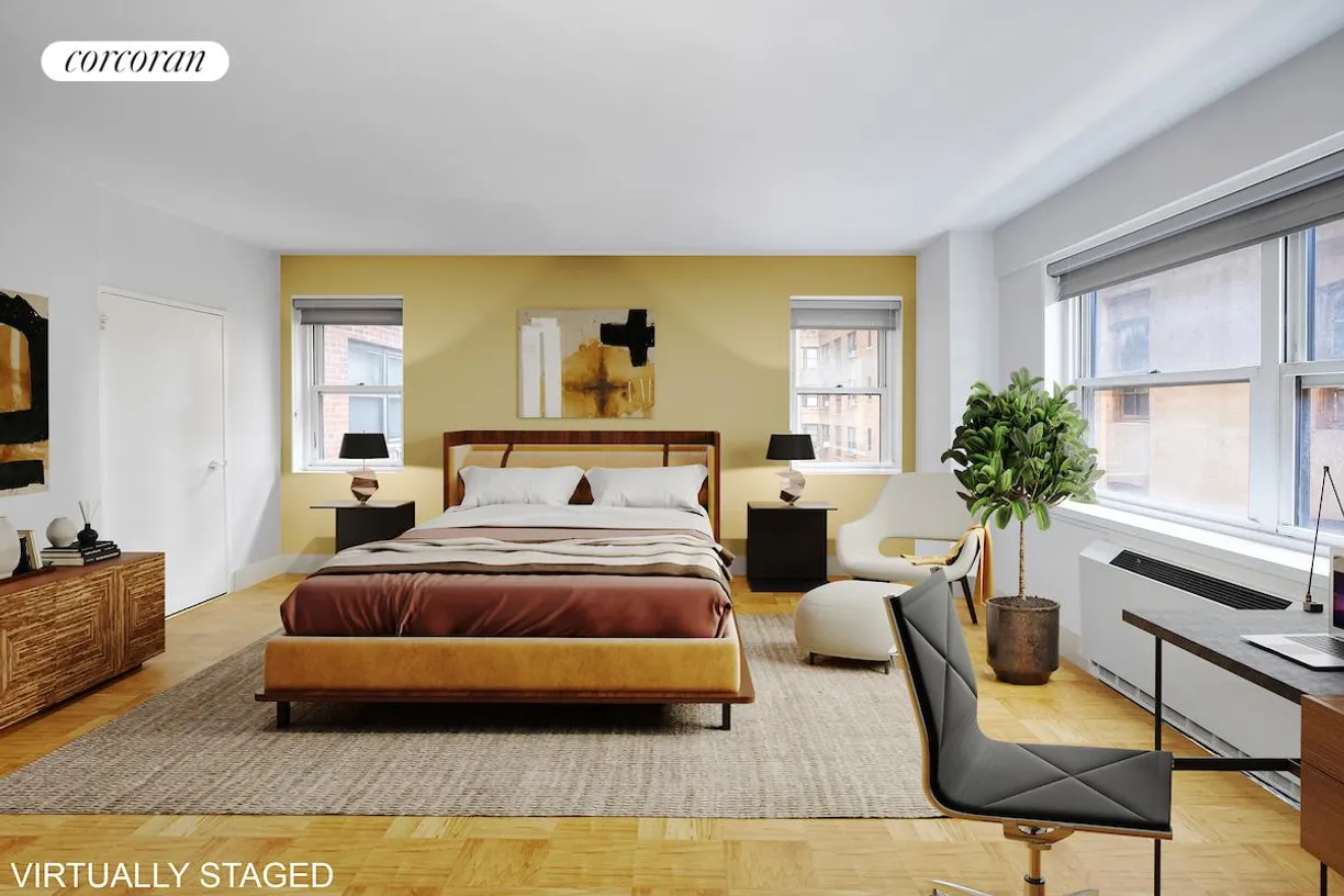 New York City Real Estate | View 165 East 72nd Street, 5G | Quiet, large corner BR