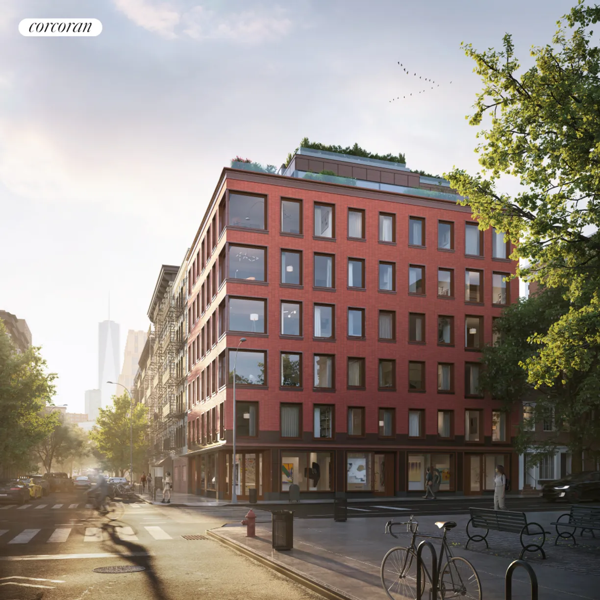 New York City Real Estate | View 83 Thompson Street, 3E | Looking Down Thompson Street