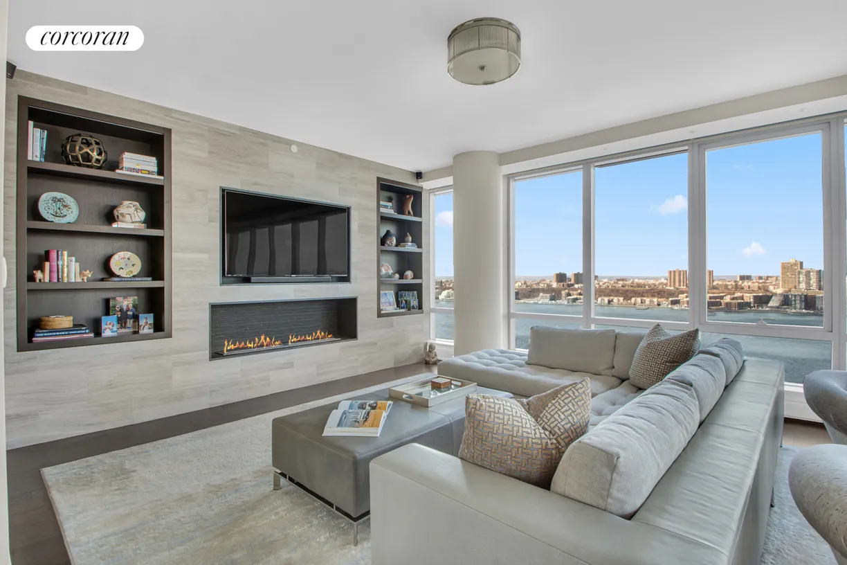 New York City Real Estate | View 50 Riverside Boulevard, 28A | Living Room