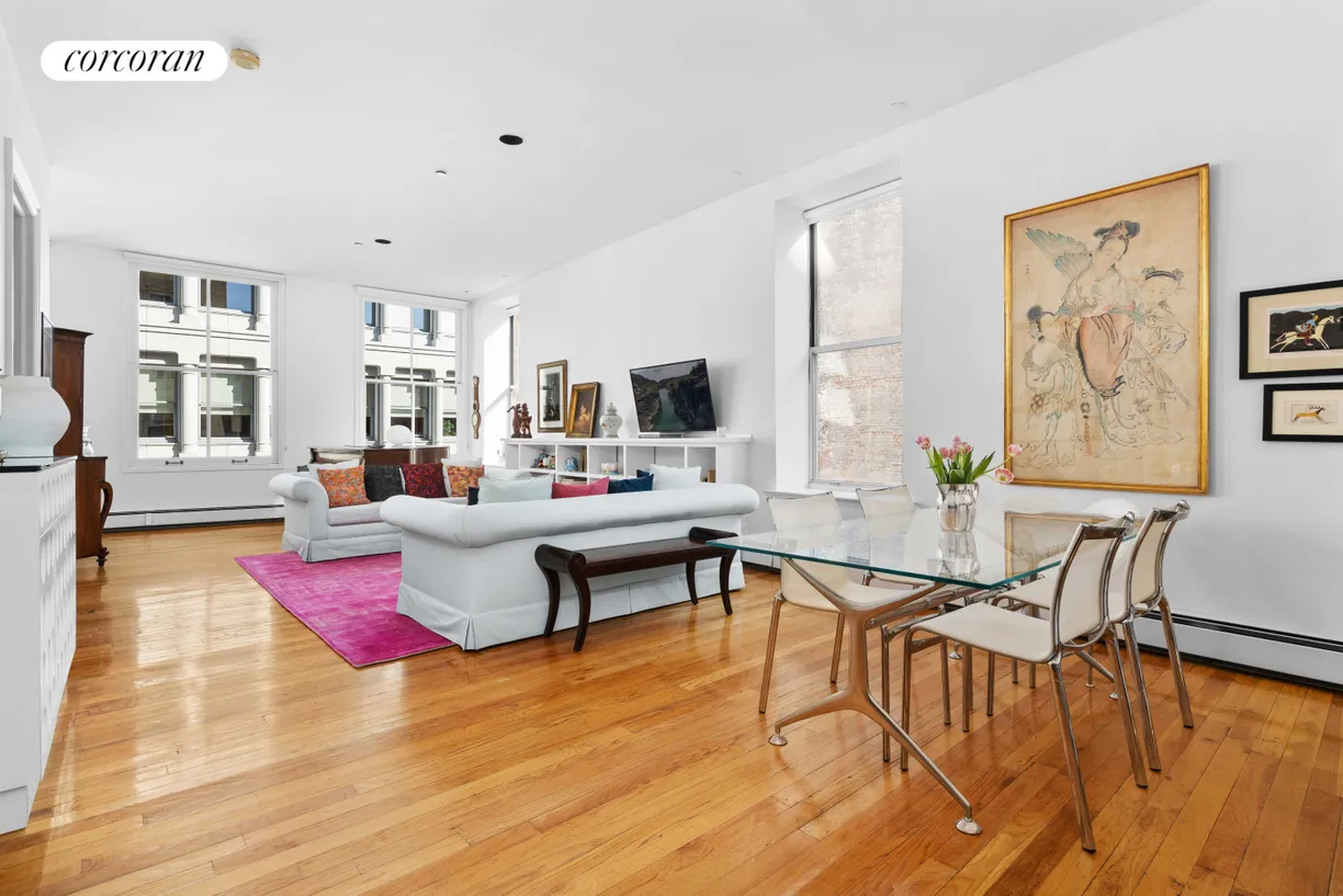 New York City Real Estate | View 95 Greene Street, 4E | 1 Bed, 2 Baths