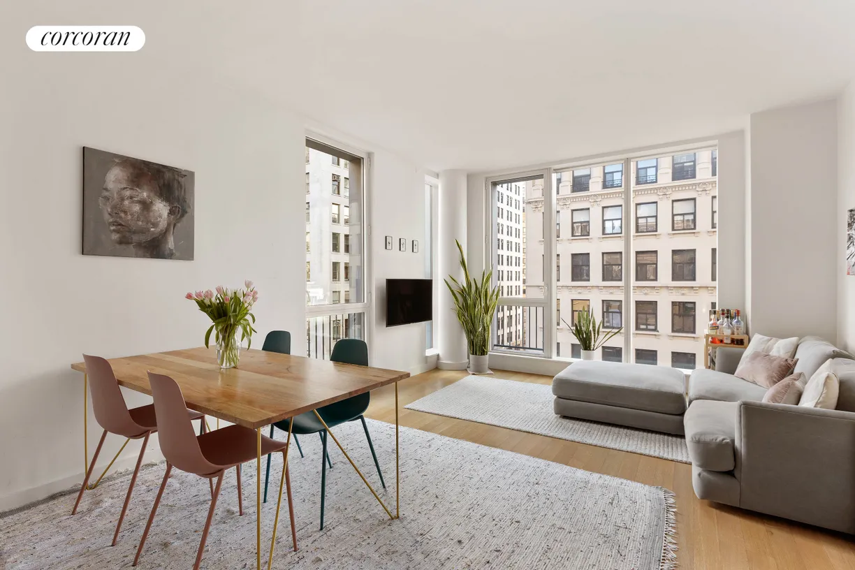 New York City Real Estate | View 241 Fifth Avenue, 10B | Living Room