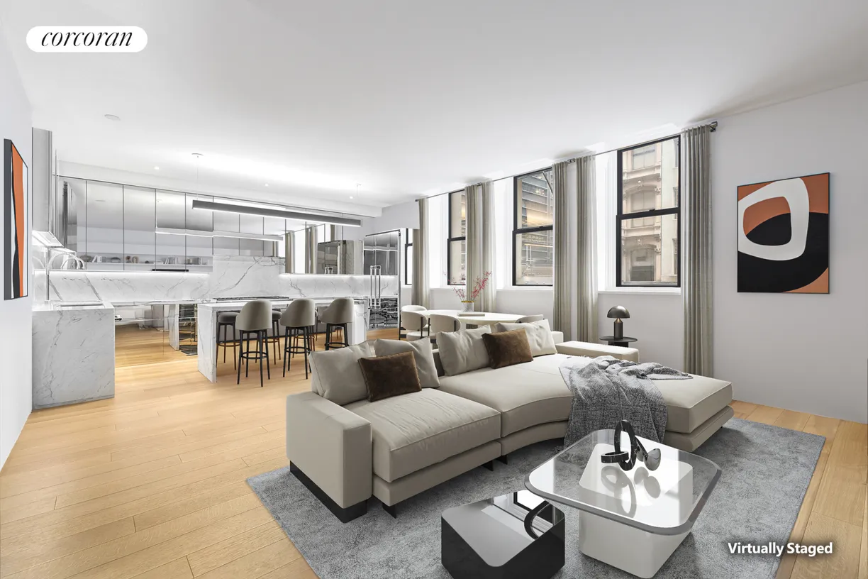 New York City Real Estate | View 176 Broadway, 3B4B | 1 Bed, 1 Bath