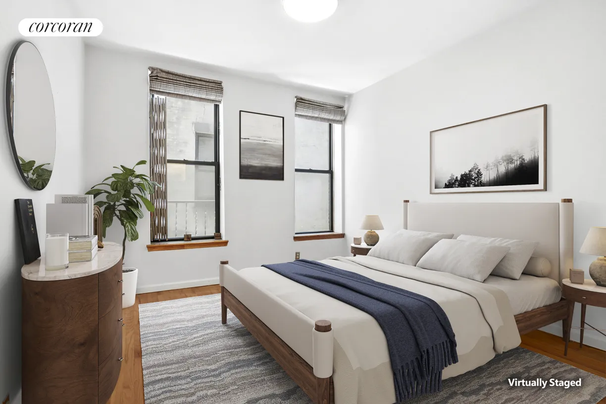 New York City Real Estate | View 101 4th Avenue, 2R | Bedroom (Staged)
