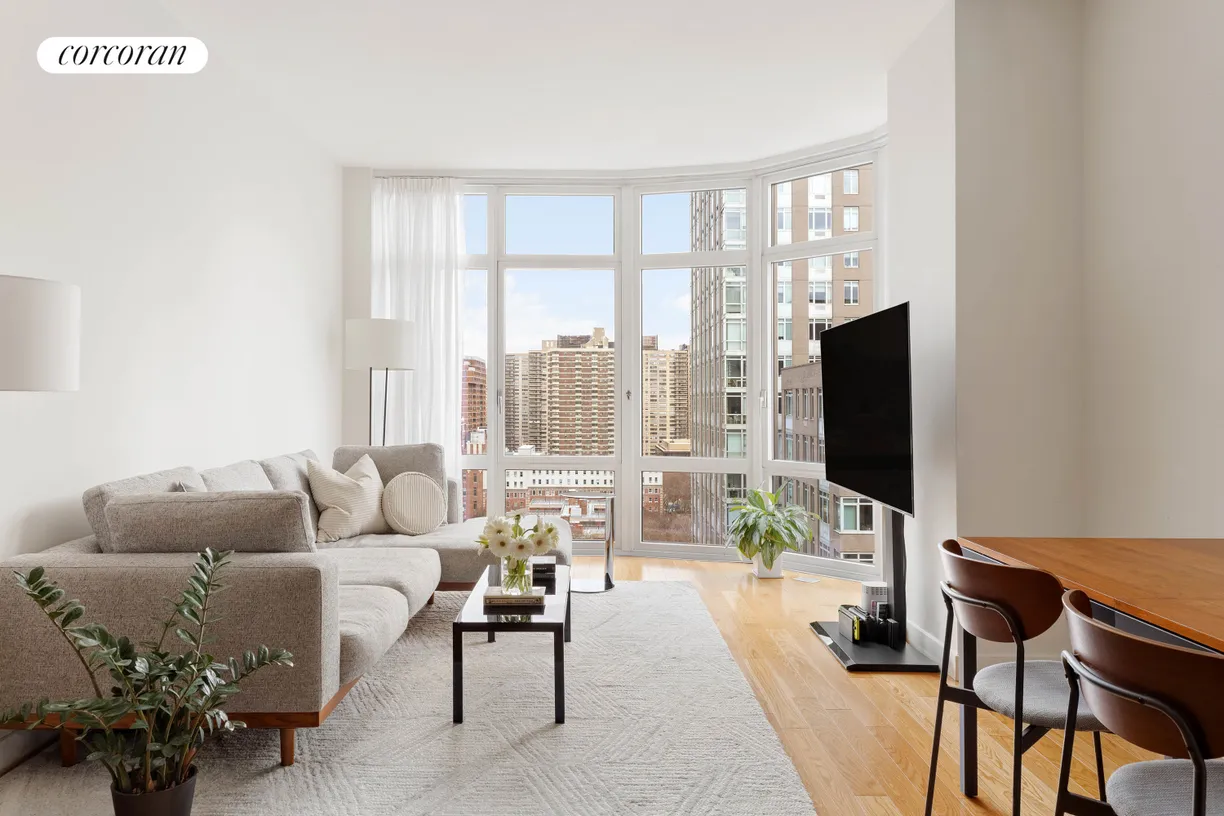 New York City Real Estate | View 555 West 59th Street, 18G | 2 Beds, 2 Baths