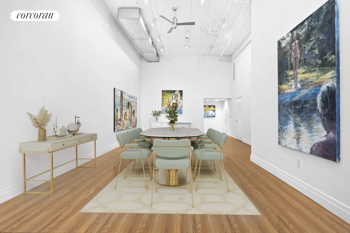 New York City Real Estate | View 53 Crosby Street, 1 | Studio/Dining Room