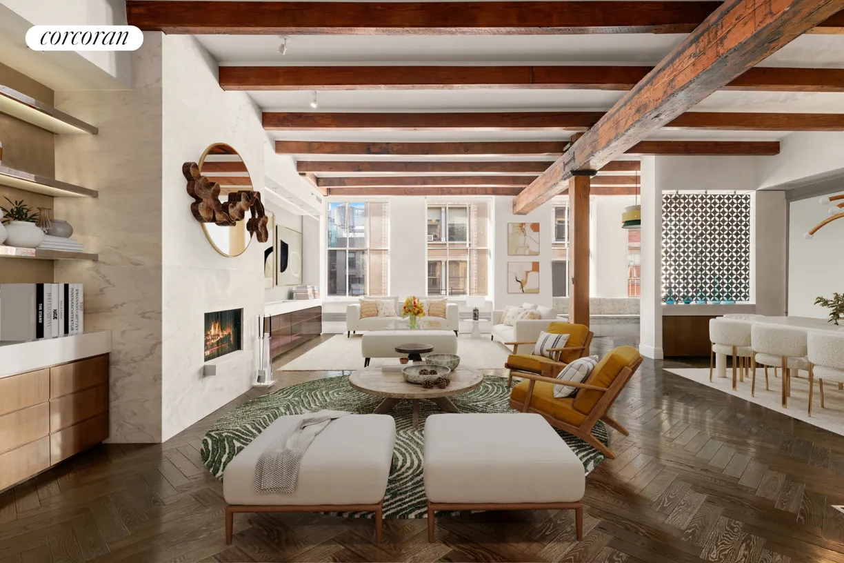 New York City Real Estate | View 104 Wooster Street, 4S | 3 Beds, 3 Baths