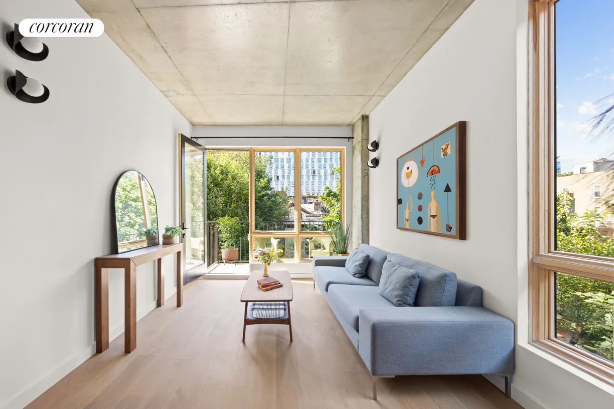 New York City Real Estate | View 1118 Fulton Street, 5R | Bright Living Room w/ 2 exposures!