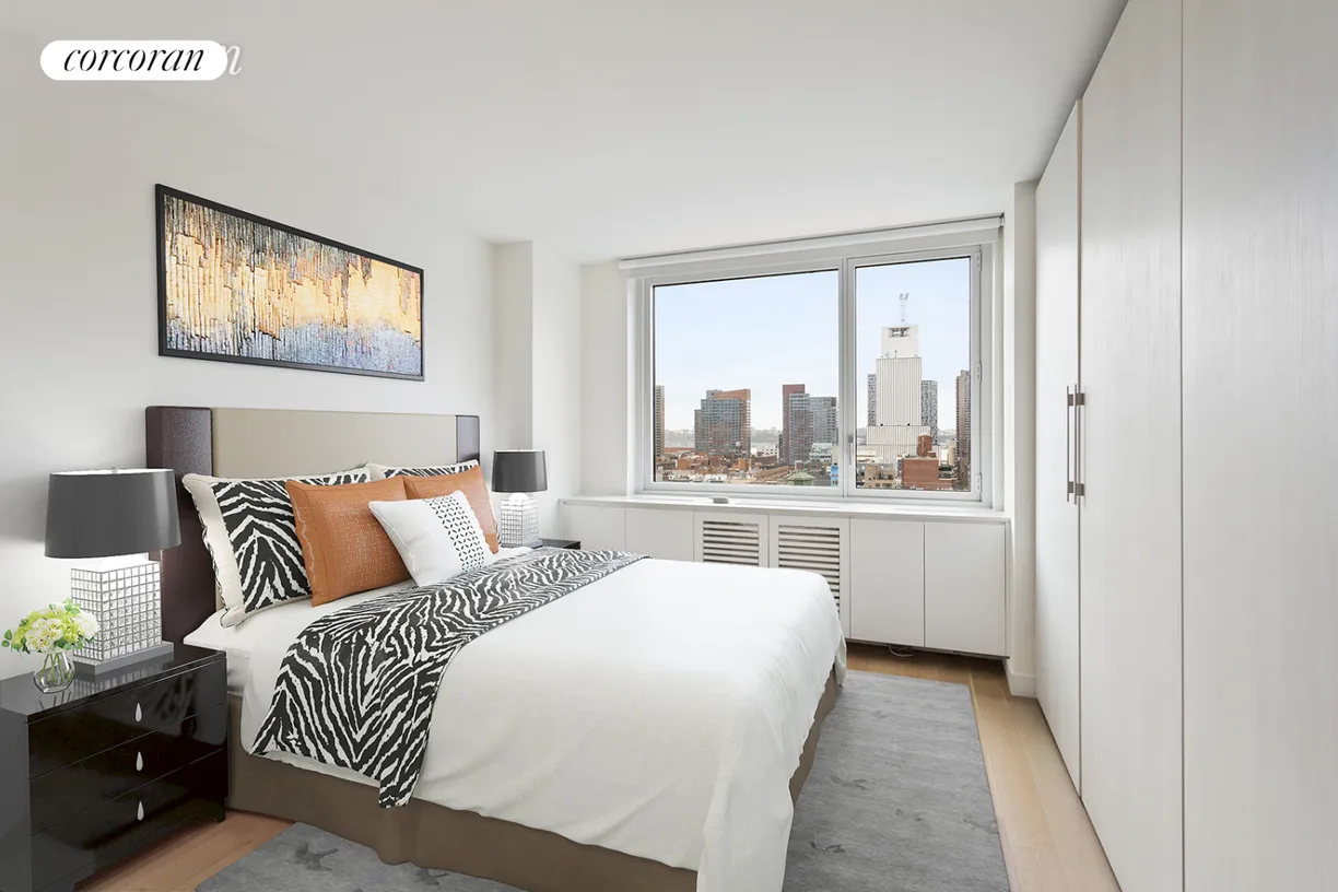 New York City Real Estate | View 301 West 53rd Street, 13E | Primary Bedroom