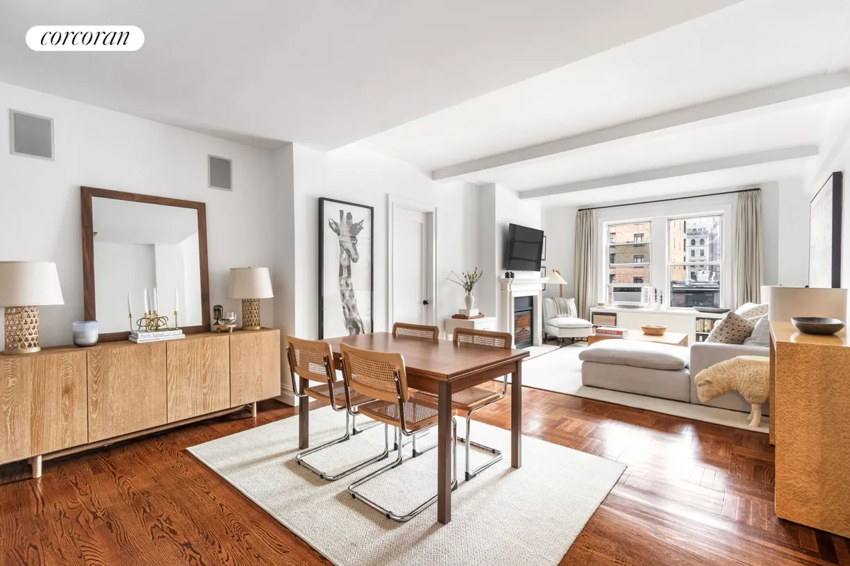New York City Real Estate | View 51 East 90th Street, 7C | Living Room/Dining Area