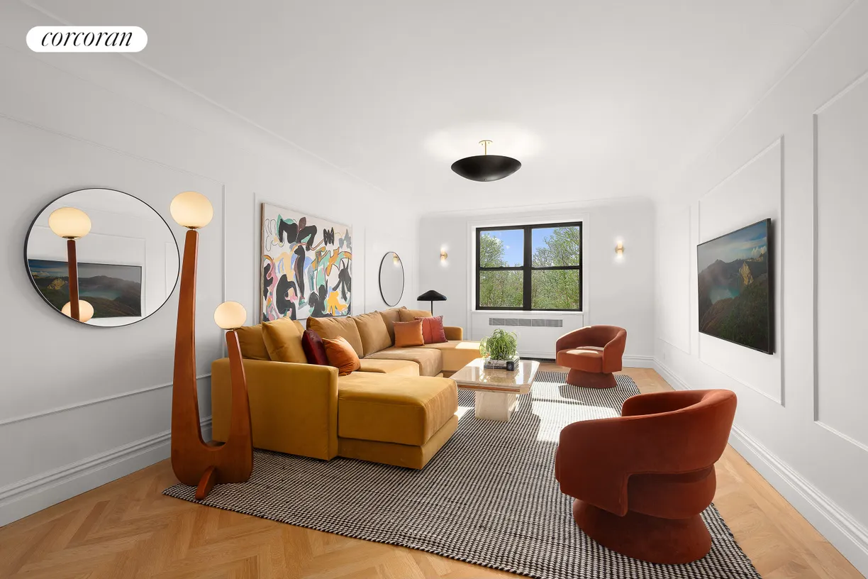 New York City Real Estate | View 40 Prospect Park West, 5A | Sun Strewn Living room