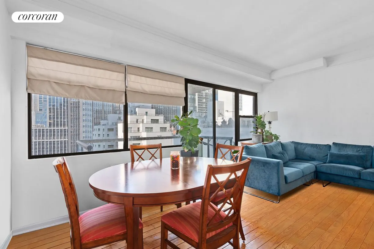New York City Real Estate | View 58 West 58th Street, 19E | Dining Area