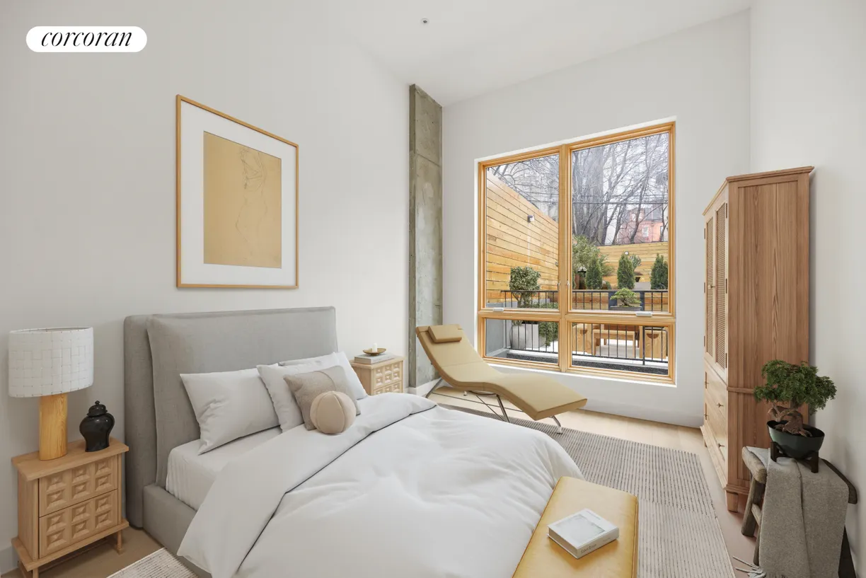 New York City Real Estate | View 1118 Fulton Street, 1R | Serene bedroom