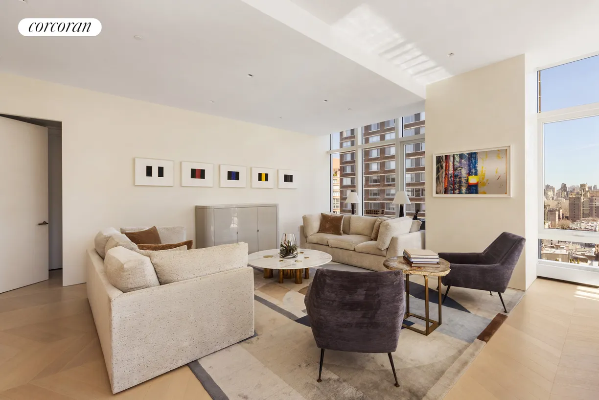 New York City Real Estate | View 200 Amsterdam Avenue, 17A | Living Room
