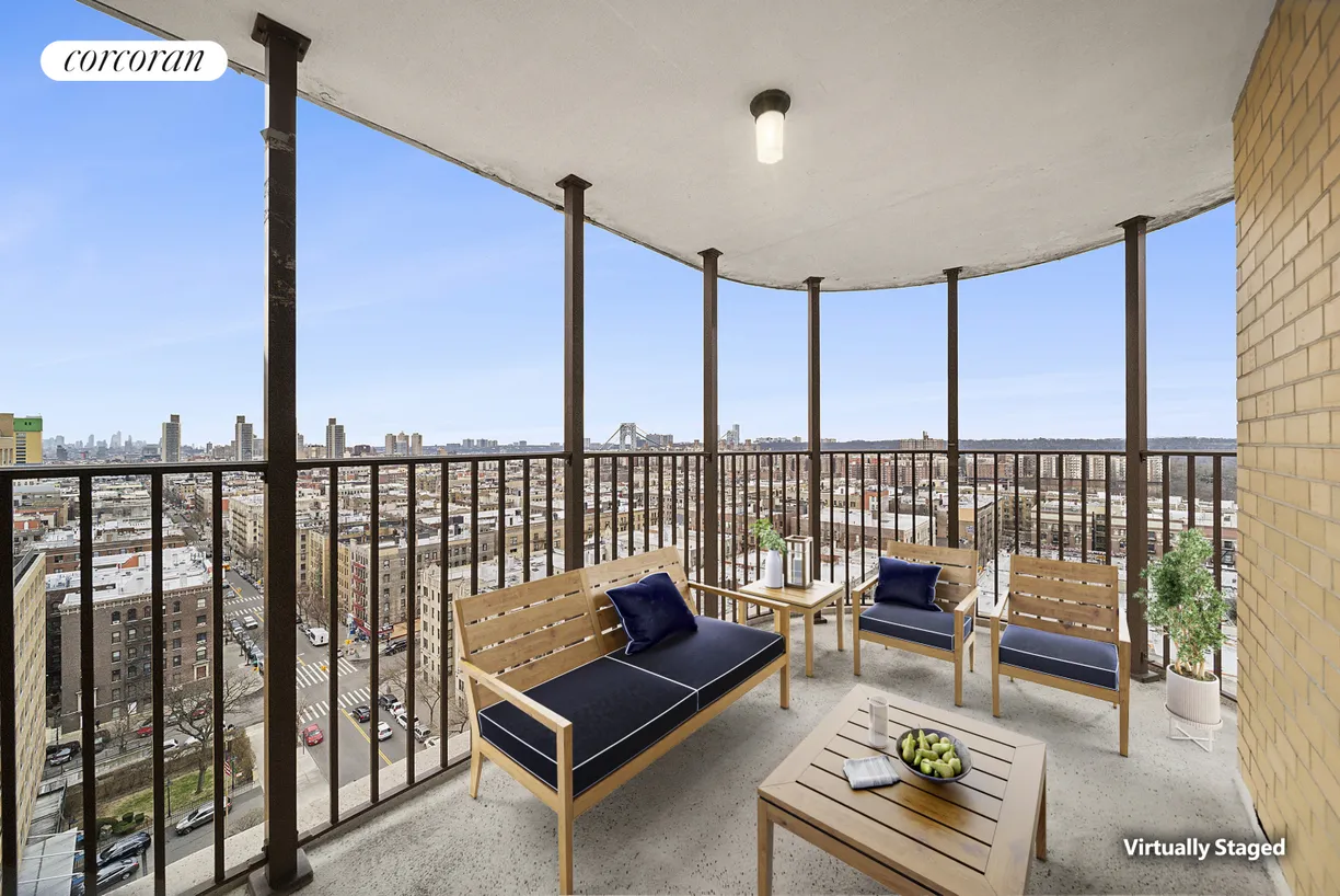 New York City Real Estate | View 525 Audubon Avenue, 1215 | Private Terrace
