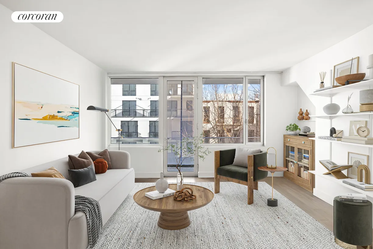 New York City Real Estate | View 5-19 Borden Avenue, 2C | 1 Bed, 1 Bath